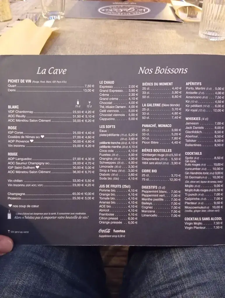 Menu_La Galerne_Pornichet_image_1