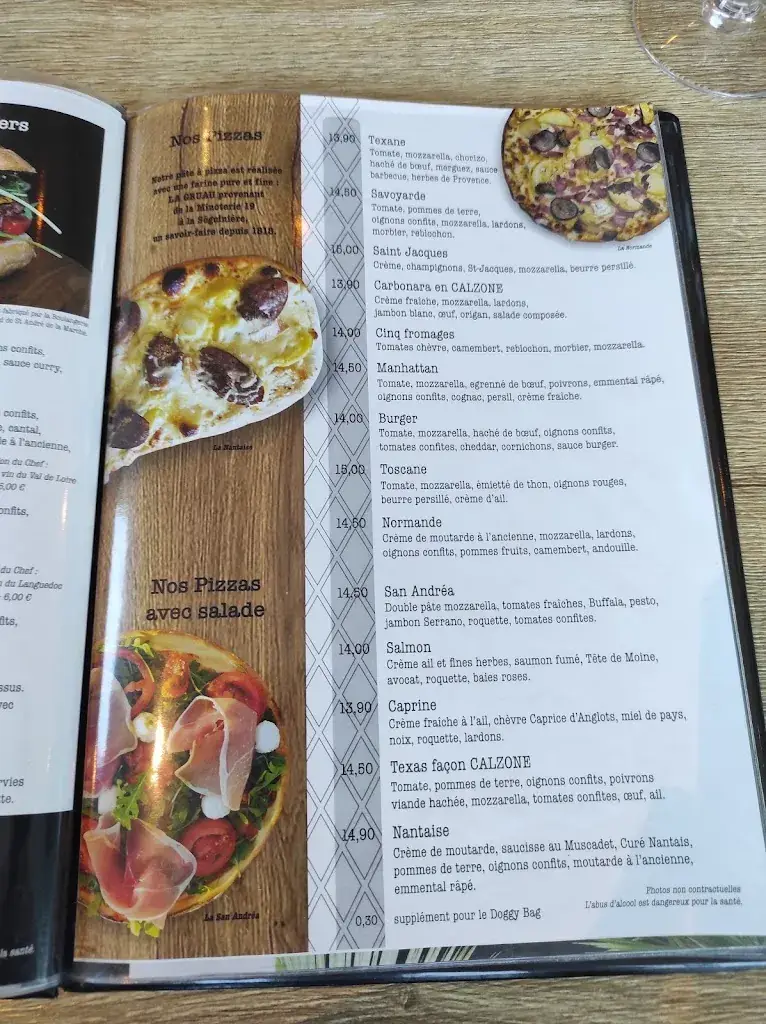 Menu_Restaurant San Andrea_Sèvremoine_immagine_2