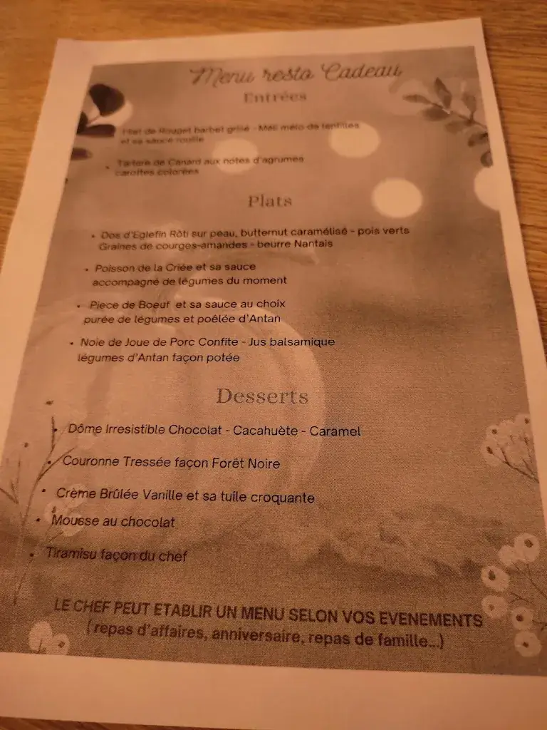 Menu_Restaurant San Andrea_Sèvremoine_immagine_3