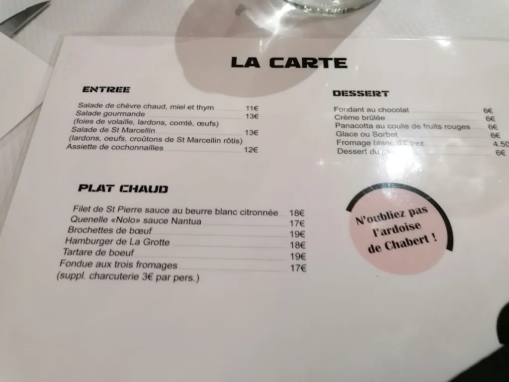 Menu_La Grotte_Nantua_image_2