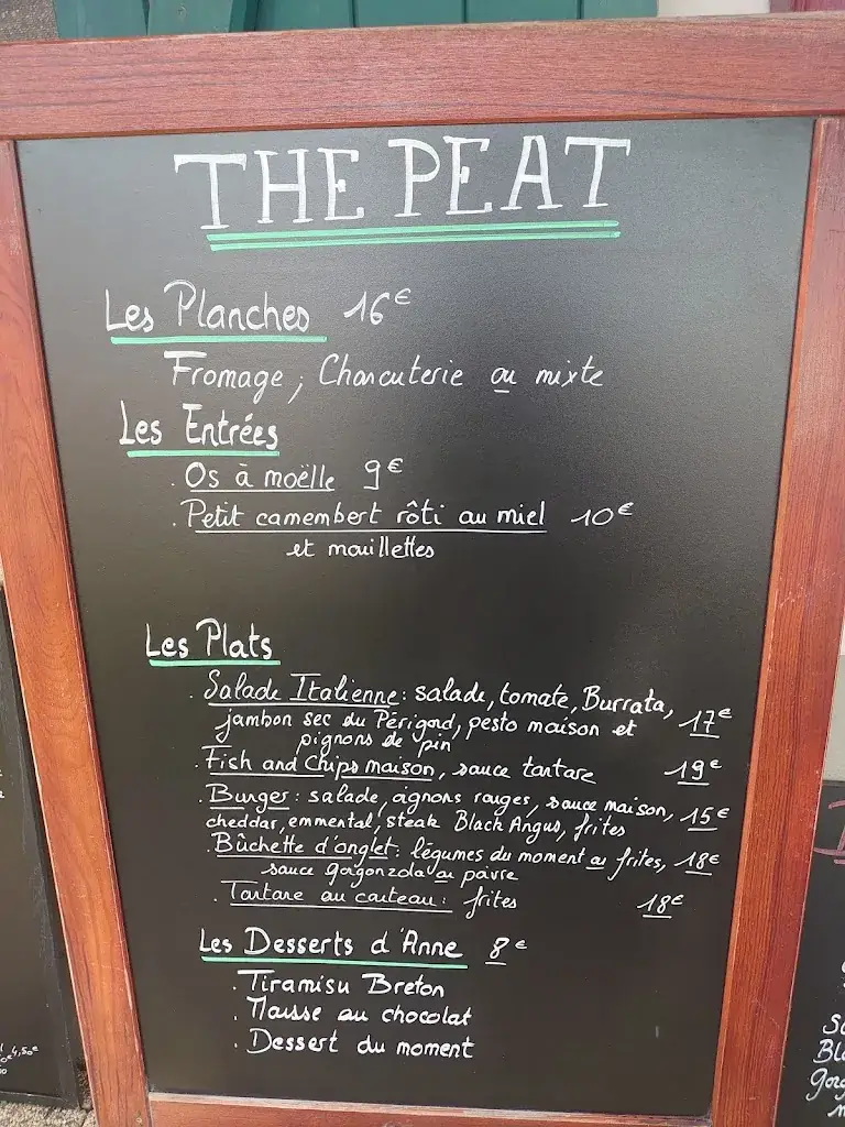 Menu_The Peat_Saint-André-des-Eaux_image_1