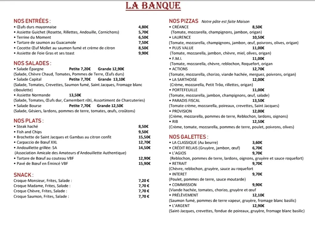 Menu_Creperie Brasserie La Banque_Saint-Calais_image_1