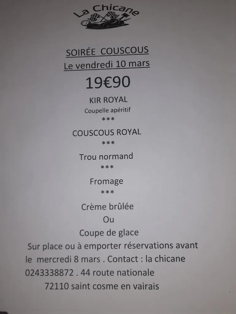 Menu_La Chicane_Saint-Cosme-en-Vairais_image_1