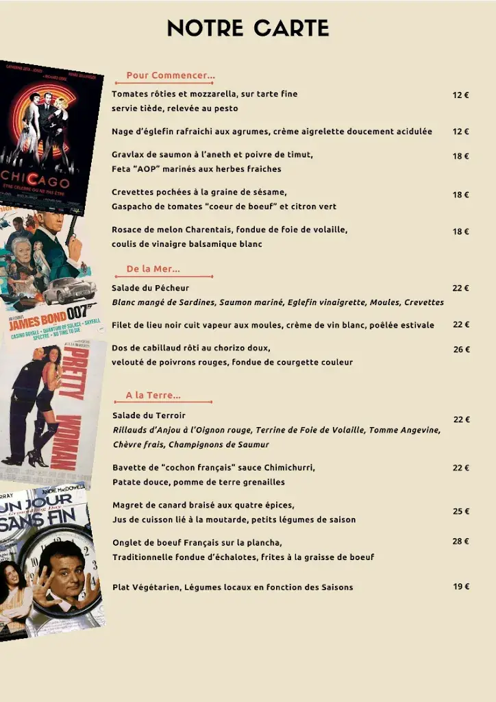 Menu_Restaurant @ Les Terrasses de Saumur_Saumur_image_2