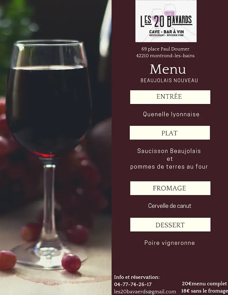 Menu_Les 20 Bavards_Montrond-les-Bains_image_2