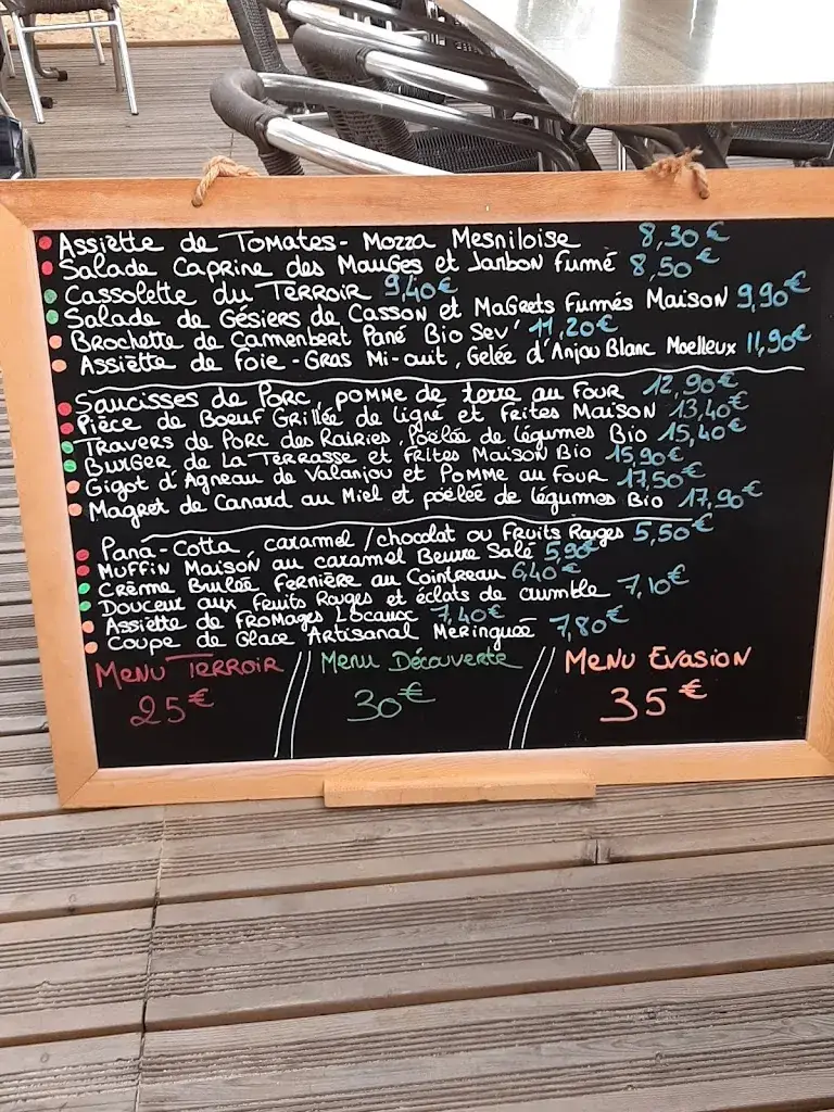 Menu_La Terrasse de l'Evre_Marillais_immagine_4