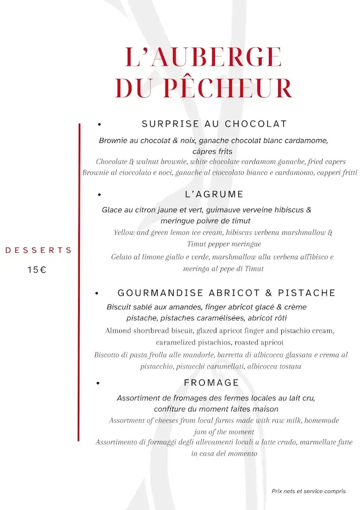 Menu_Auberge du pêcheur_Saint-Florent_image_3