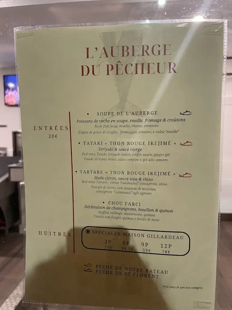 Menu_Auberge du pêcheur_Saint-Florent_image_4