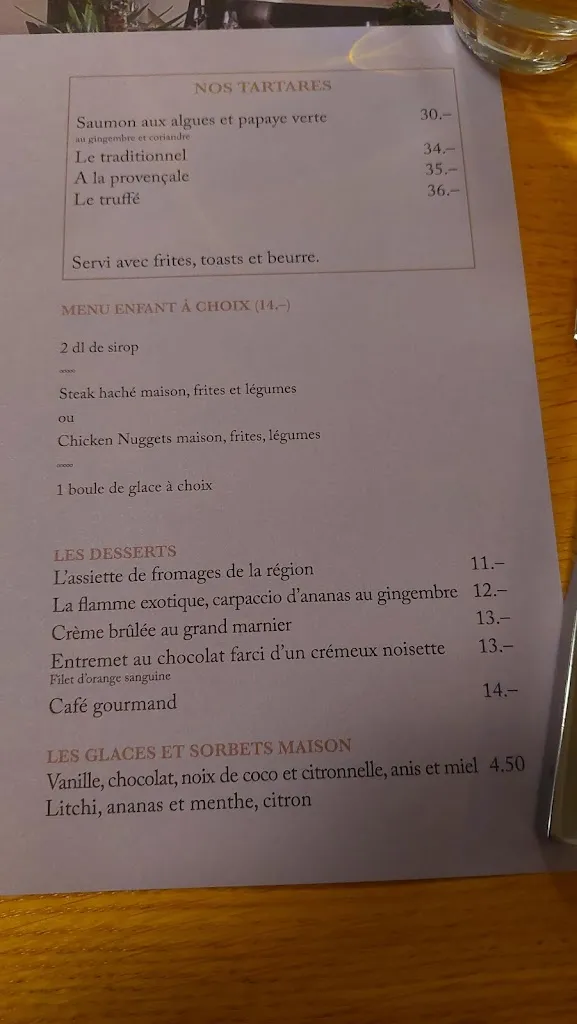 Menu_Auberge St. Georges_Corminboeuf_image_4