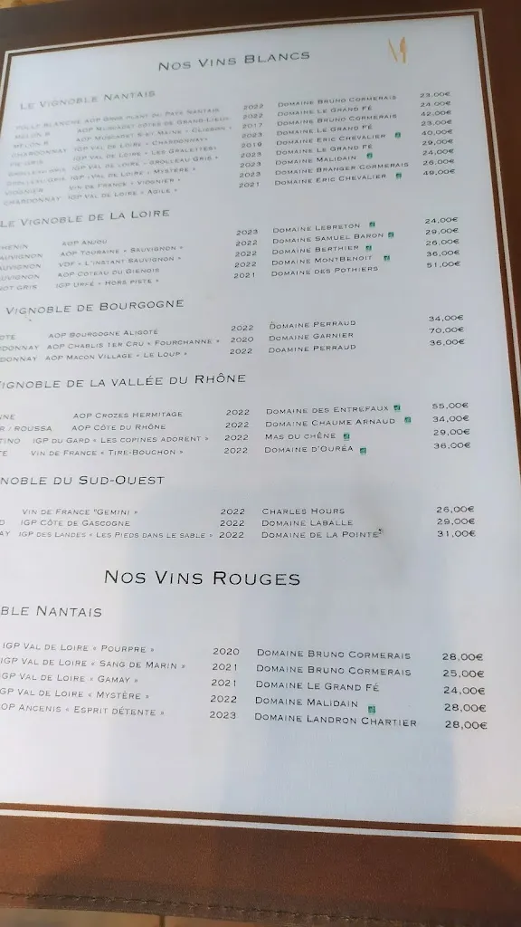 Menu_MAELO Restaurant_Saint-Brevin-les-Pins_image_4