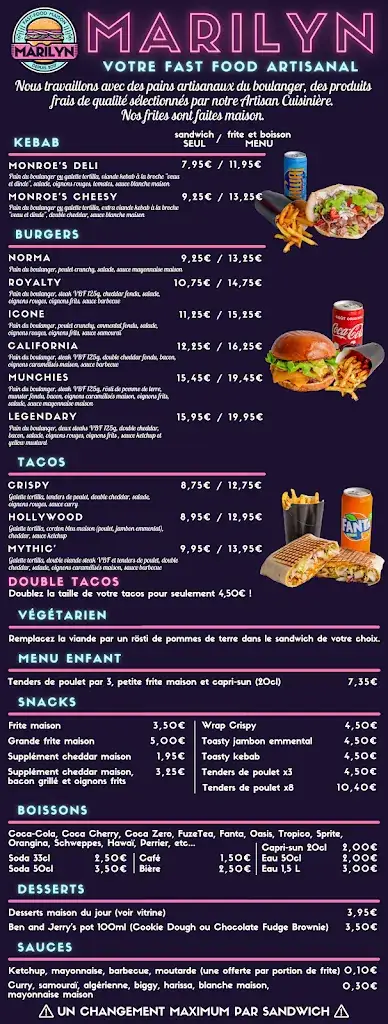 Menu_Le Marilyn_Saint-Brevin-les-Pins_image_1