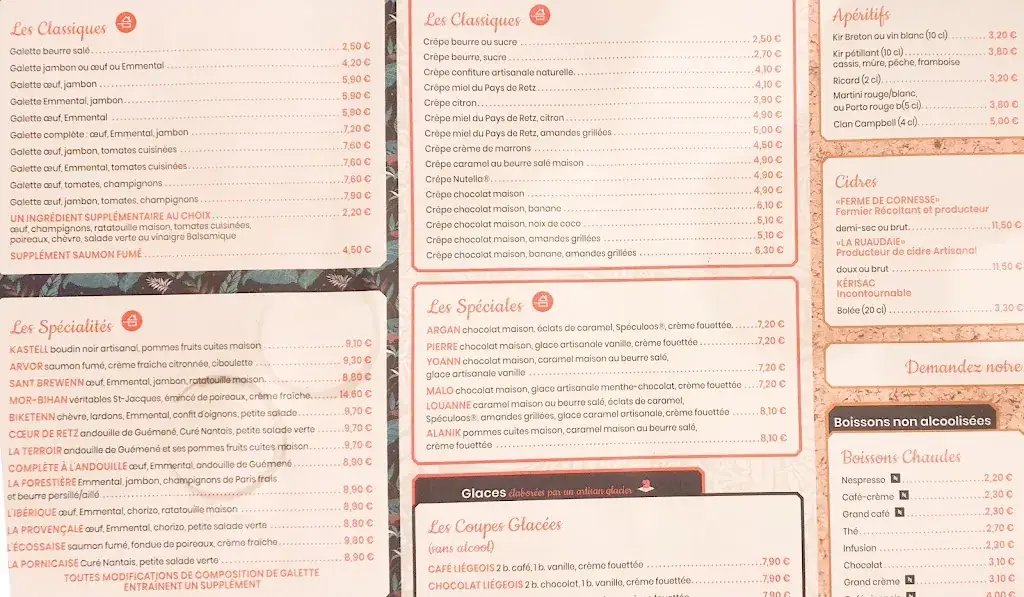 Menu_Crêperie Le Rozell_Saint-Brevin-les-Pins_image_2