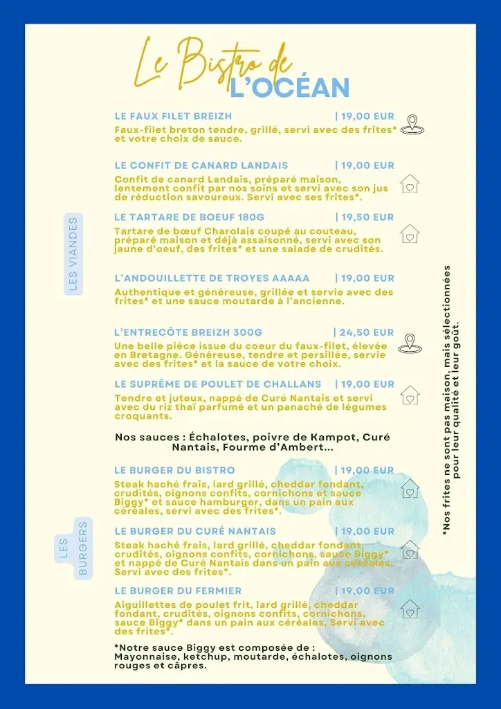 Menu_Le Bistro de L'Océan_Saint-Brevin-les-Pins_image_1