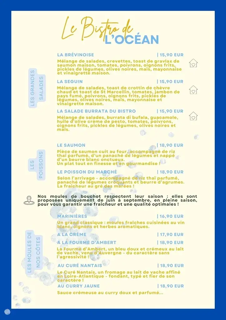 Menu_Le Bistro de L'Océan_Saint-Brevin-les-Pins_image_3
