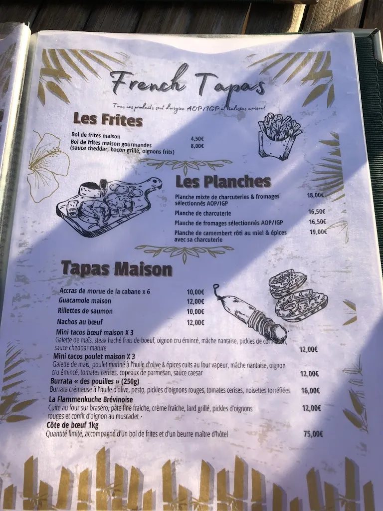 Menu_La Cabane des pins_Saint-Brevin-les-Pins_image_2