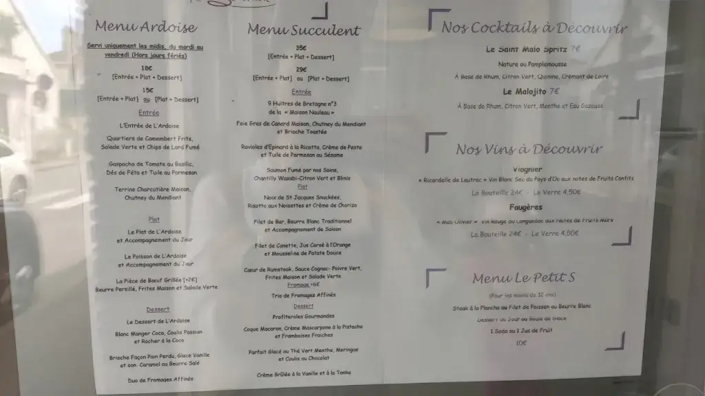 Menu_Le S_Saint-Brevin-les-Pins_image_1