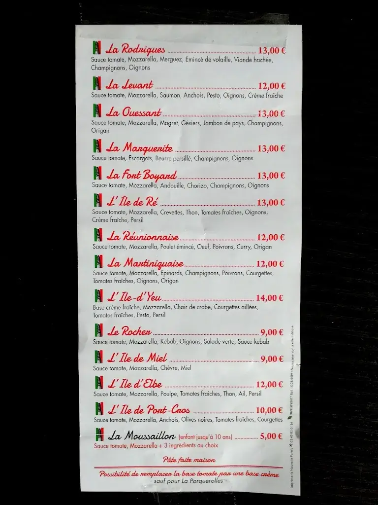 Menu_Pizzeria 