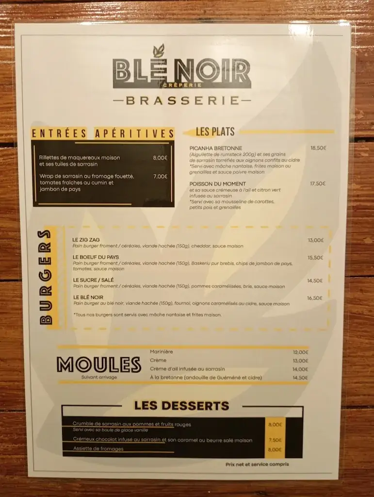 Menu_Crêperie Blé Noir_Saint-Brevin-les-Pins_image_4