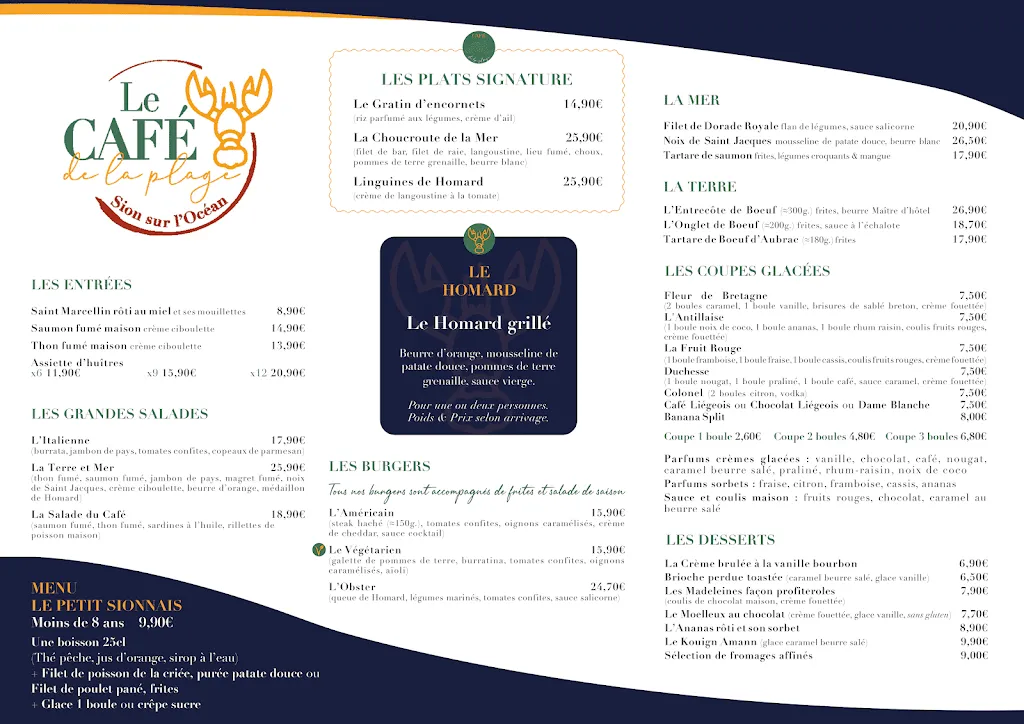 Menu_Café de la plage_Saint-Hilaire-de-Riez_image_1