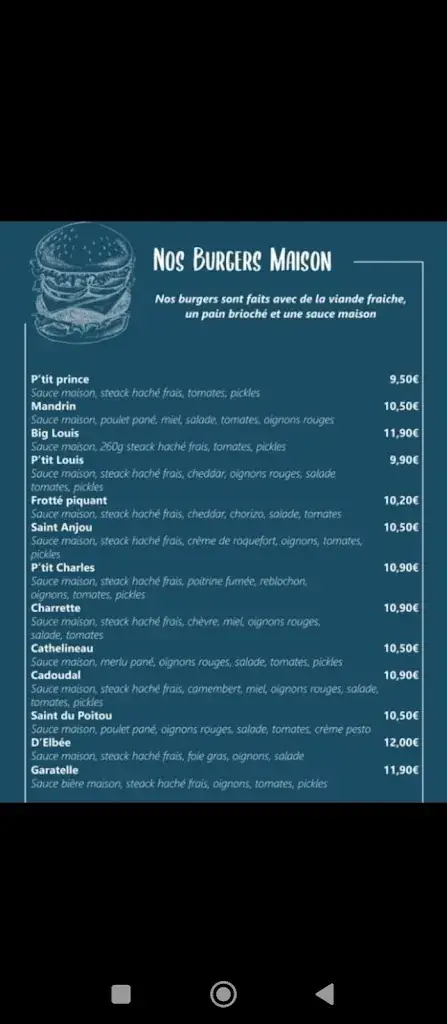 Menu_Au P'tit Louis_Saint-Hilaire-de-Riez_immagine_1