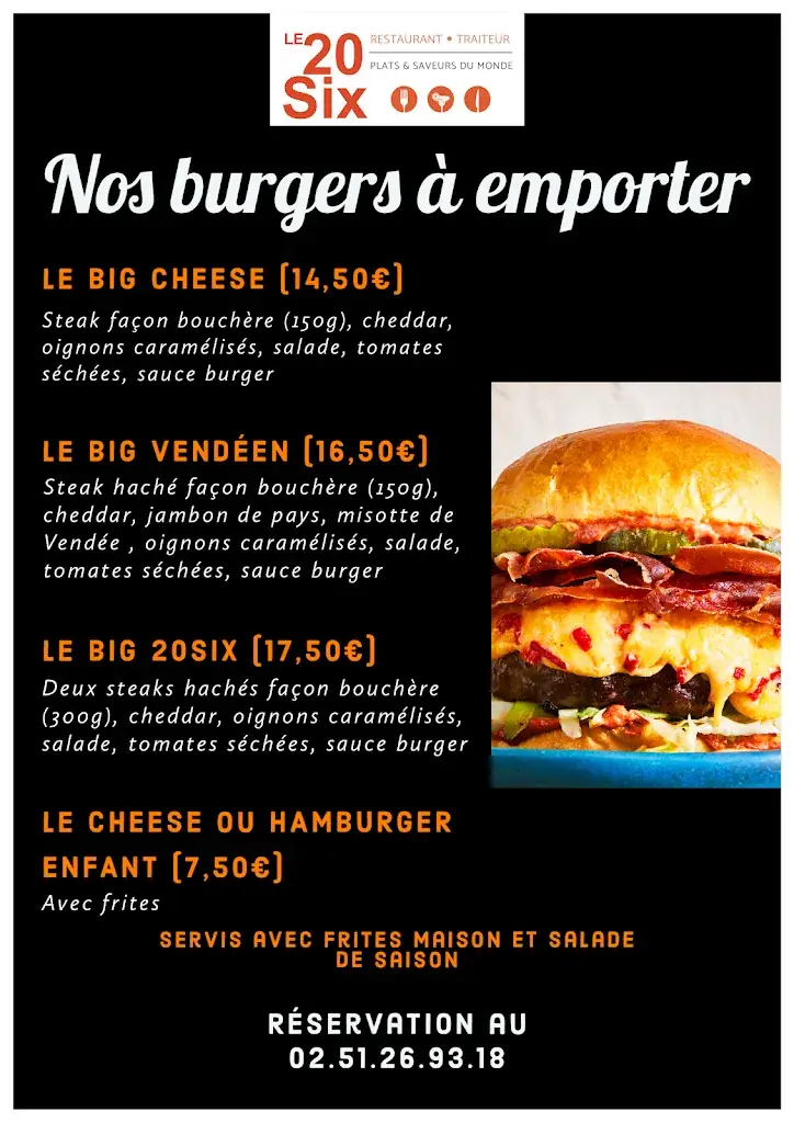 Menu_Le 20 Six_Saint-Jean-de-Monts_immagine_3