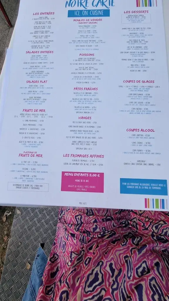 Menu_Chez Bastien_Saint-Jean-de-Monts_image_1