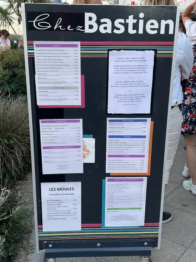 Menu_Chez Bastien_Saint-Jean-de-Monts_image_2