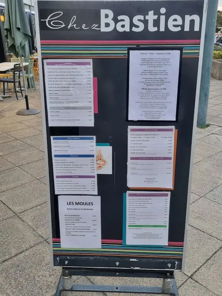 Menu_Chez Bastien_Saint-Jean-de-Monts_image_4
