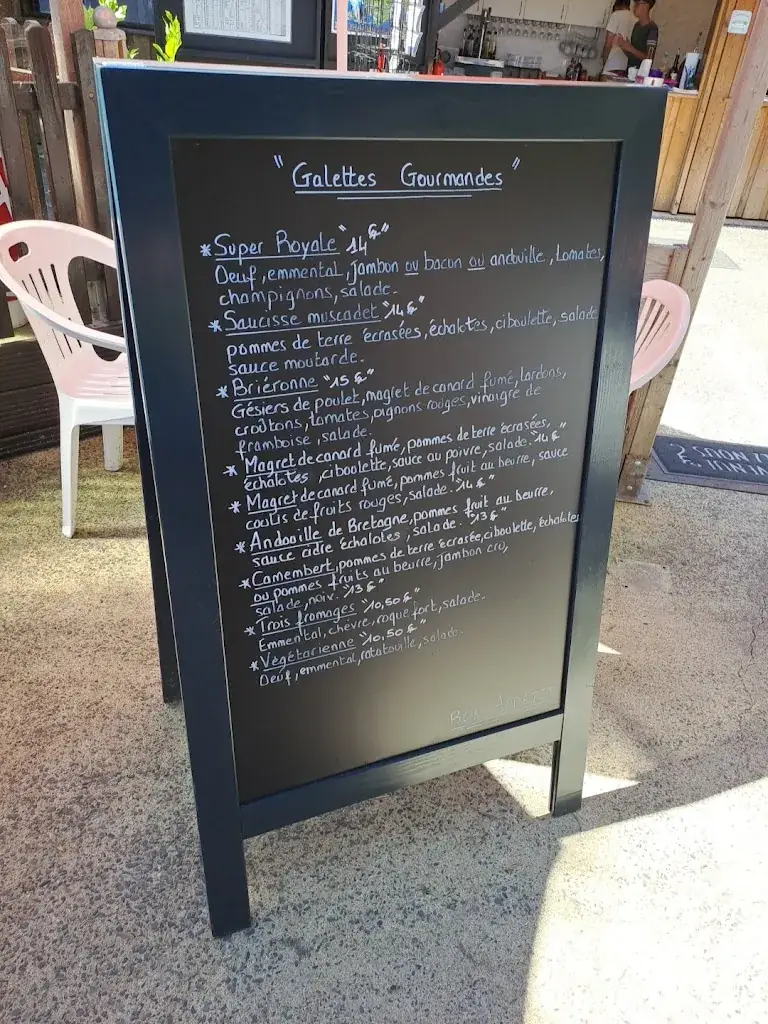 Menu_Chez Chantal Et Jacky - Crêperie et Promenades en Barques_Saint-Joachim_image_1