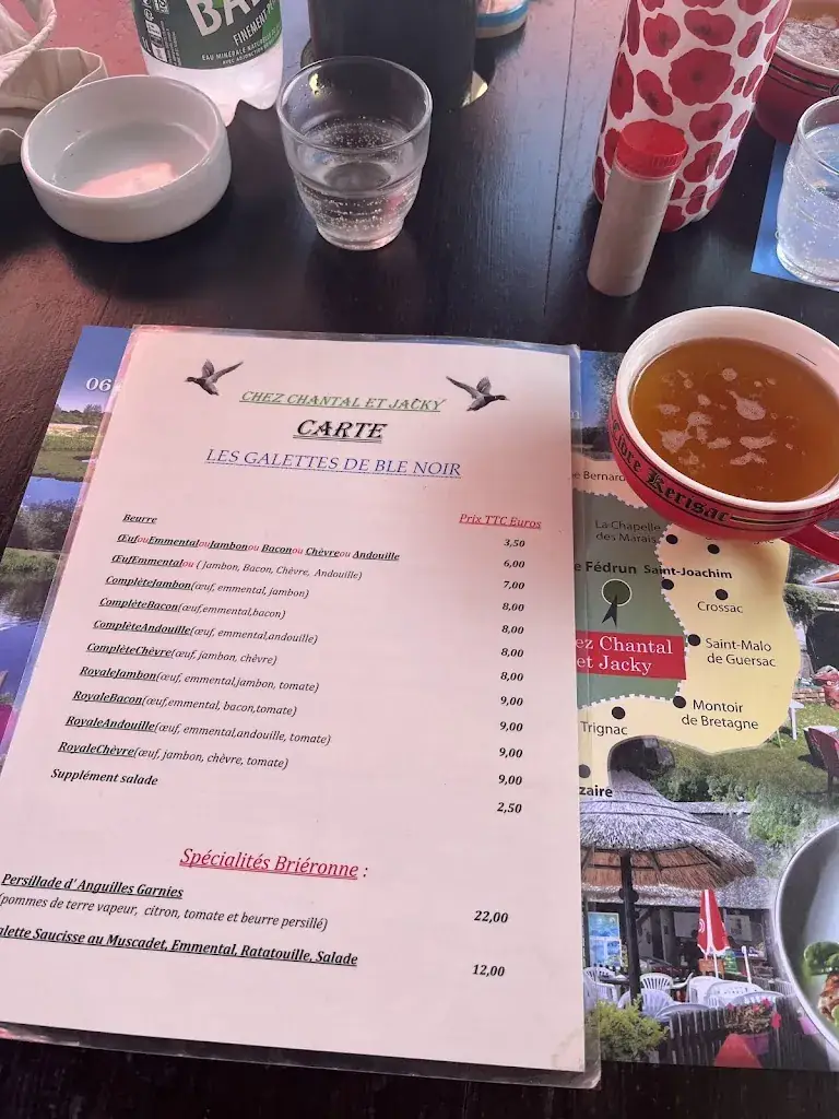 Menu_Chez Chantal Et Jacky - Crêperie et Promenades en Barques_Saint-Joachim_image_4