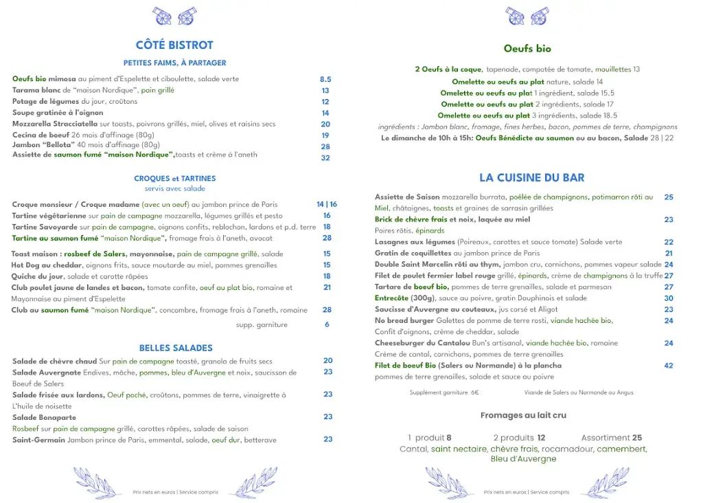 Menu_Le Bonaparte_Paris_immagine_3