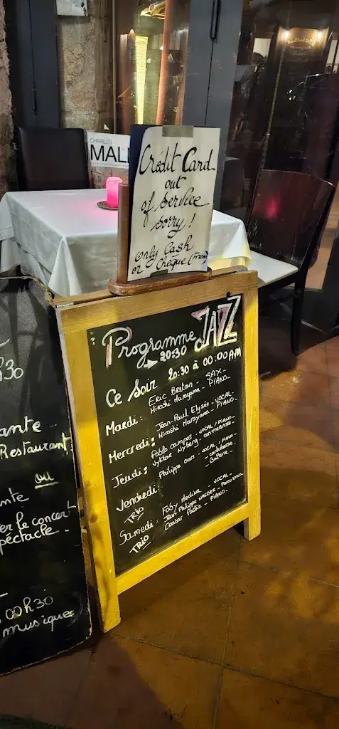 Menu_Chez Papa Jazz Club_Paris_image_1