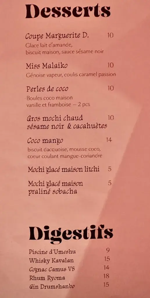 Menu_Steam Bar_Paris_image_3