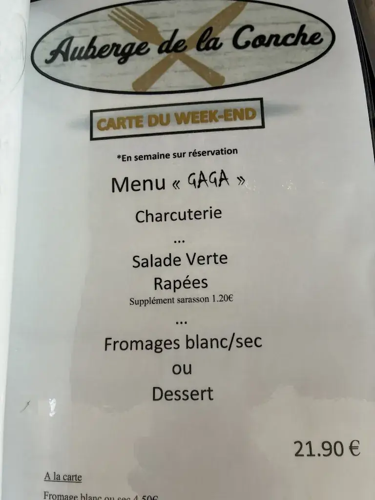Menu_Auberge de la conche_Saint-Laurent-la-Conche_image_2