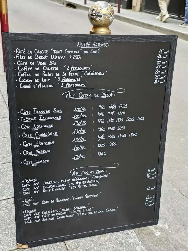 Menu_Gueuleton - Saint-Germain-des-Prés_Paris_image_1