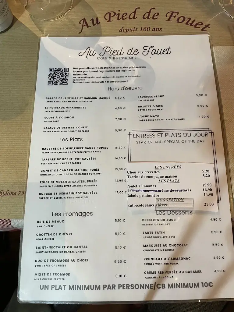 Menu_Au Pied de Fouet_Paris_image_2