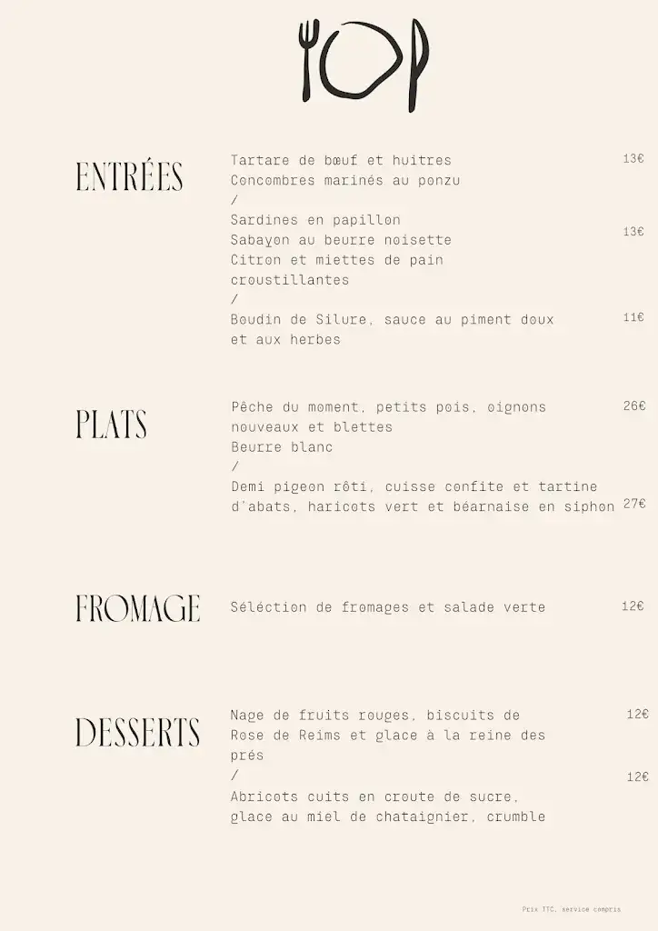 Menu_Restaurant Le Clémence_Saint-Julien-de-Concelles_image_1