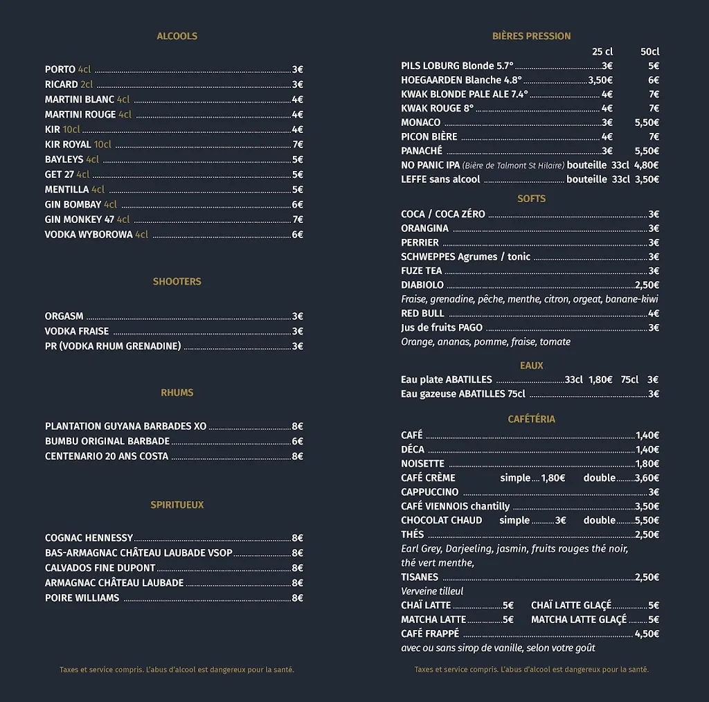Menu_Le Bistrot De Bourgenay_Talmont-Saint-Hilaire_image_1