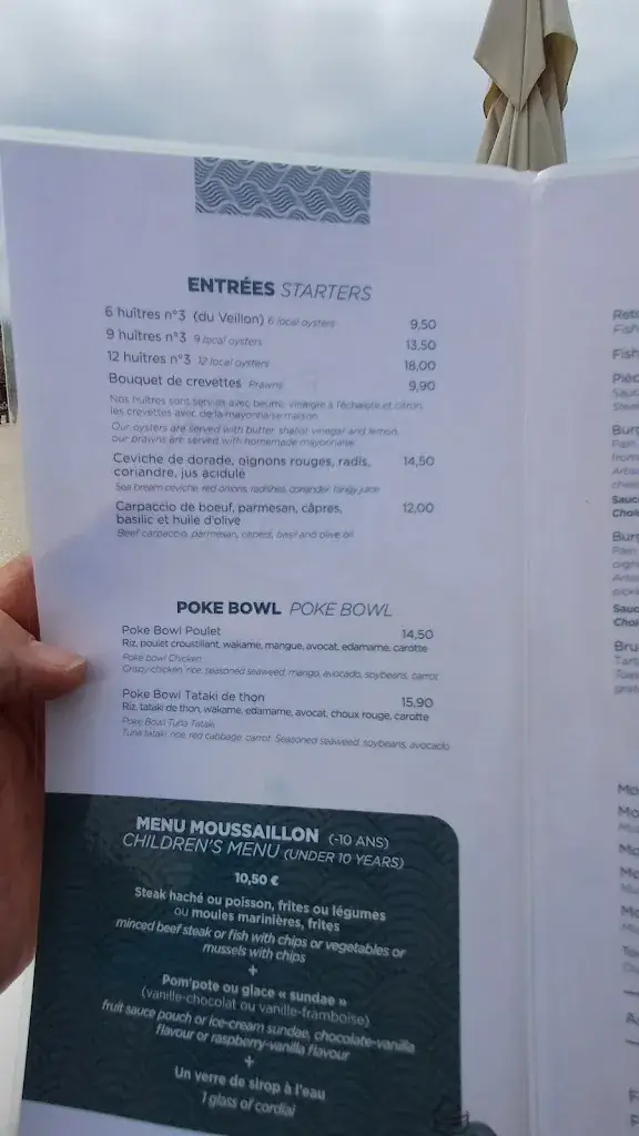 Menu_La Plage le Veillon_Talmont-Saint-Hilaire_image_4