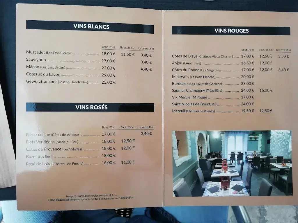 Menu_Le Relais Talmondais_Talmont-Saint-Hilaire_image_1