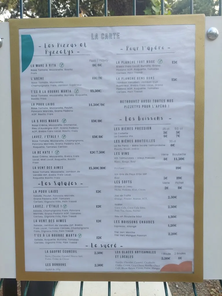 Menu_Guinguette Pizzeria - La Bélière Loisirs_Talmont-Saint-Hilaire_image_4