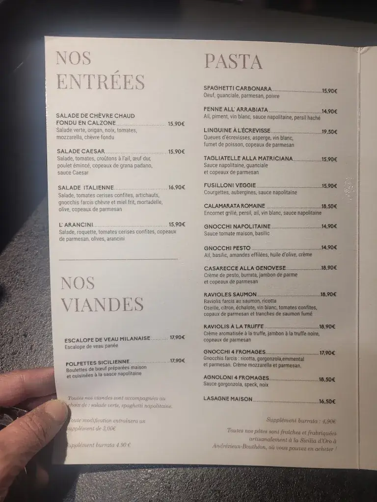 Menu_Pasta Veloce_Andrézieux-Bouthéon_image_4