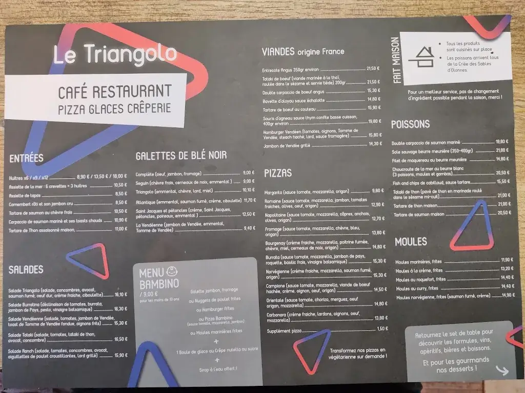 Menu_Casa Nostra, le triangolo_Talmont-Saint-Hilaire_image_1