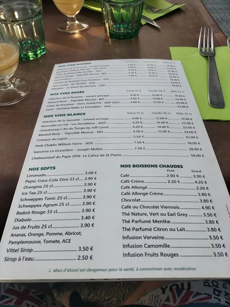 Menu_Restaurant du port_Talmont-Saint-Hilaire_image_1