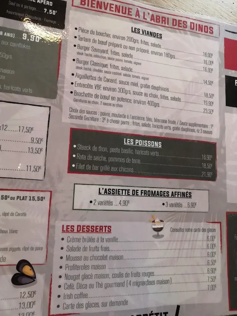 Menu_Abri Des Dinos - Restaurant, Crêperie & Location de Salles_Talmont-Saint-Hilaire_image_4