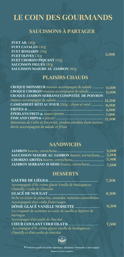 Menu_La Pause Bourgenay_Talmont-Saint-Hilaire_image_4