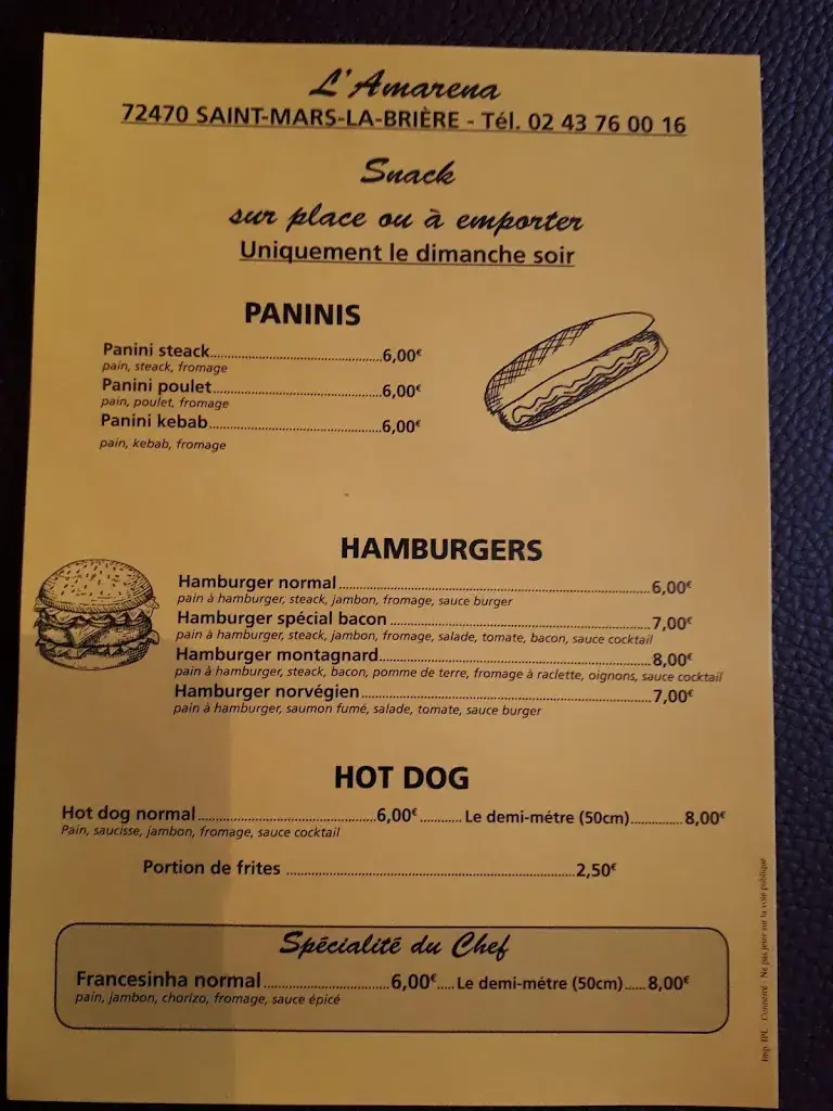 Menü_L AMARENA_Saint-Mars-la-Brière_Bild_3