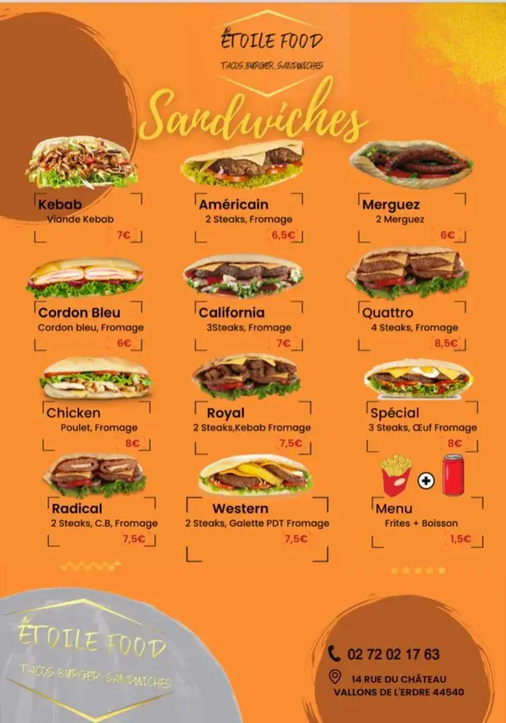 Menu_ÉTOILE food_Vallons-de-l'Erdre_image_3