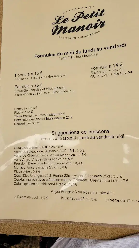 Menu_Le Petit Manoir_Saint-Melaine-sur-Aubance_image_2