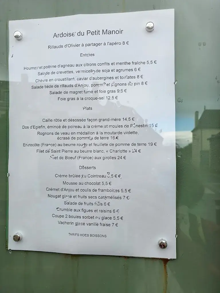 Menu_Le Petit Manoir_Saint-Melaine-sur-Aubance_image_4